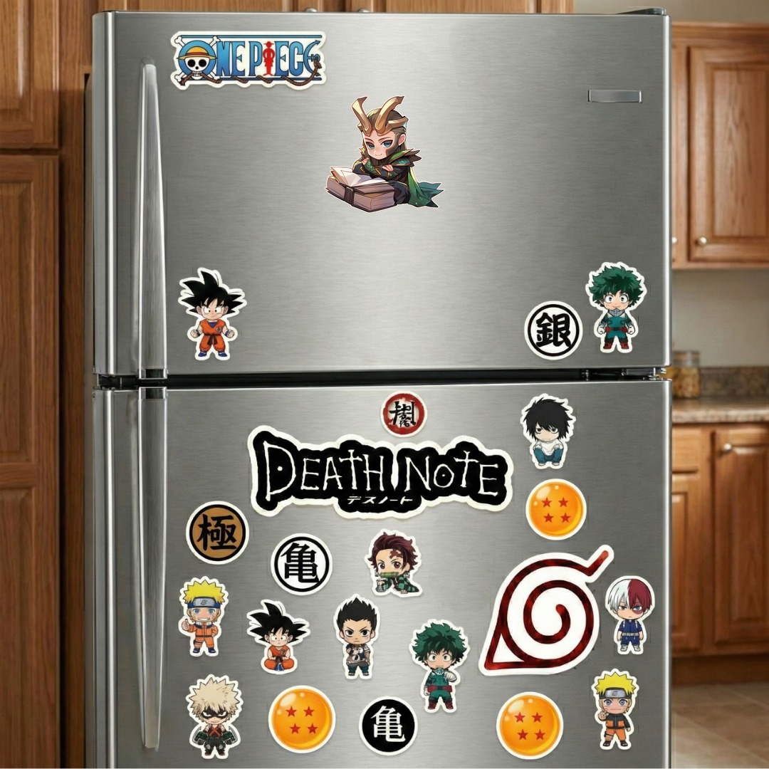 chibi loki reading book sticker