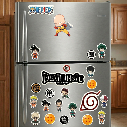 chibi saitama determined stance sticker