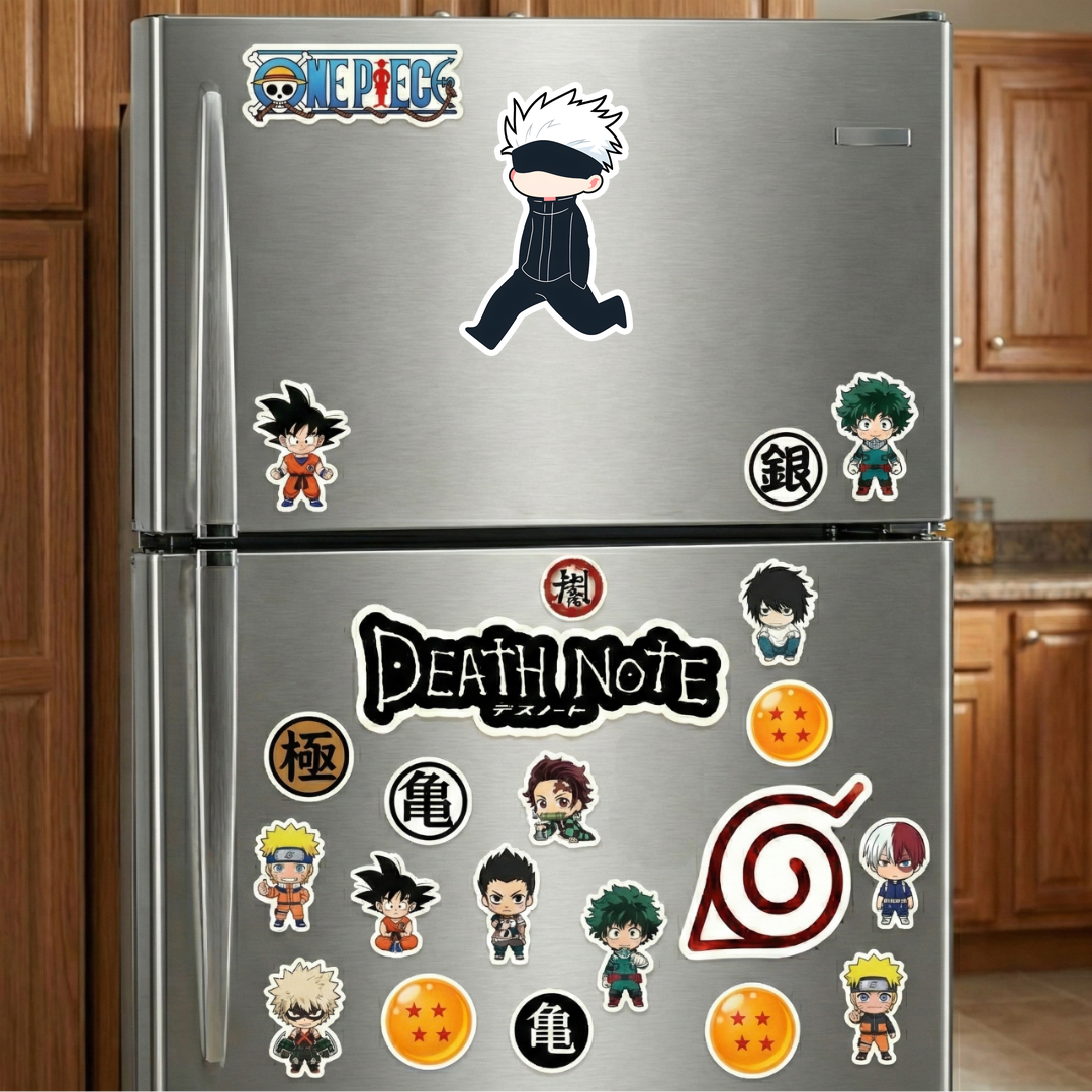 chibi satoru gojo running sticker