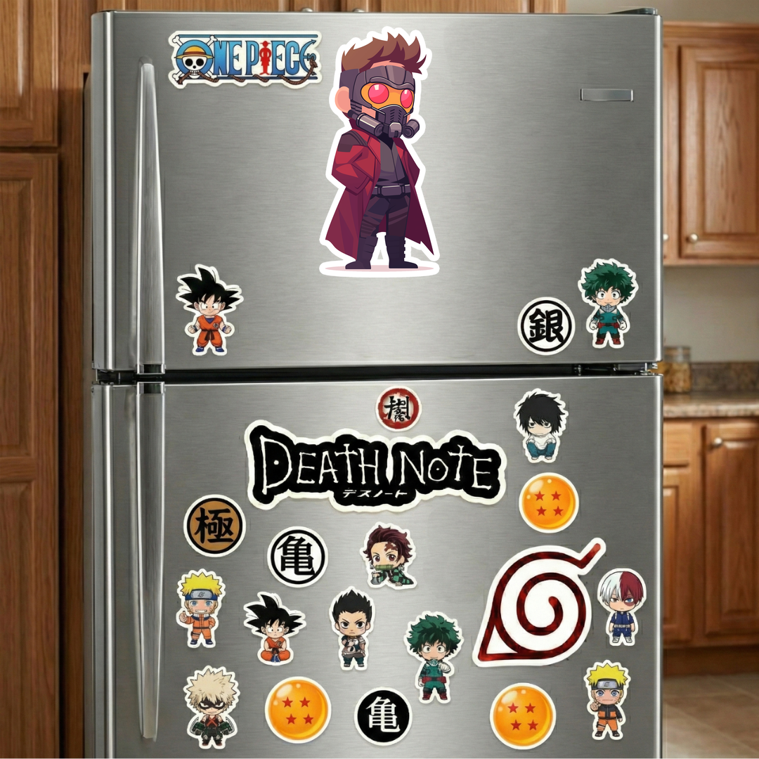 chibi star lord guardians of the galaxy sticker
