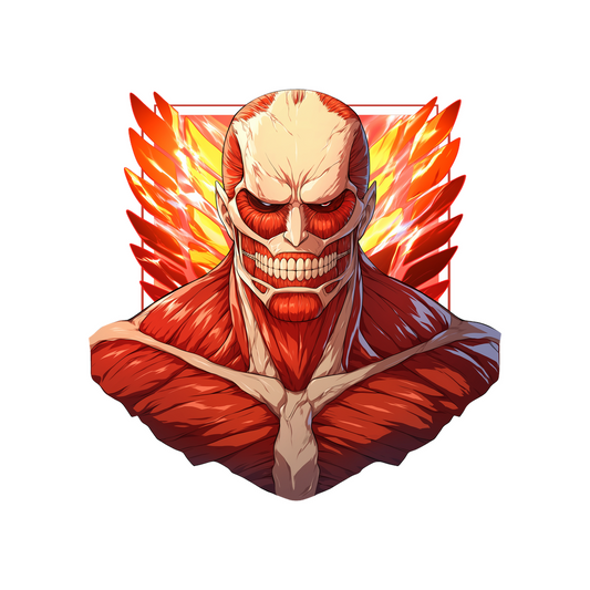 colossal titan wings of fire sticker