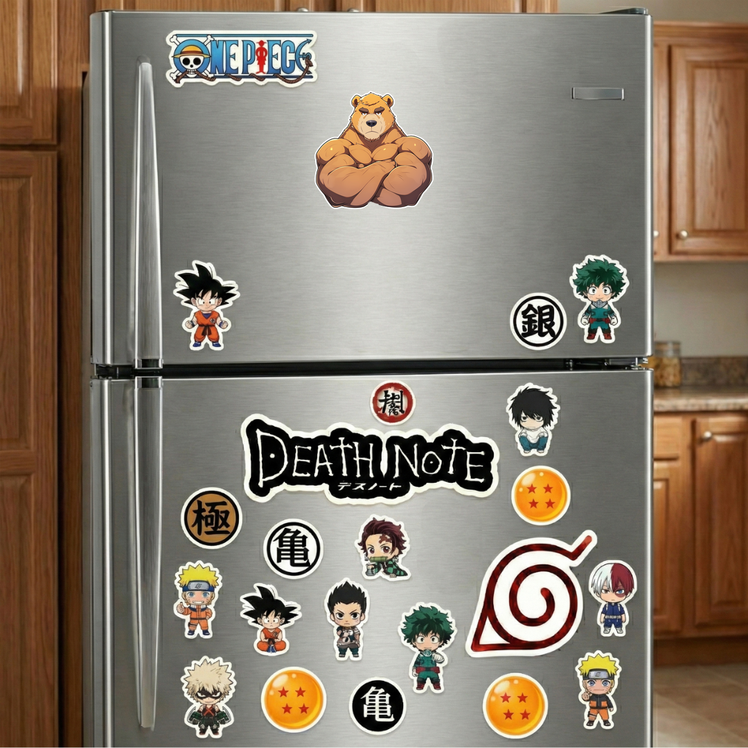 cool bear bodybuilder sticker