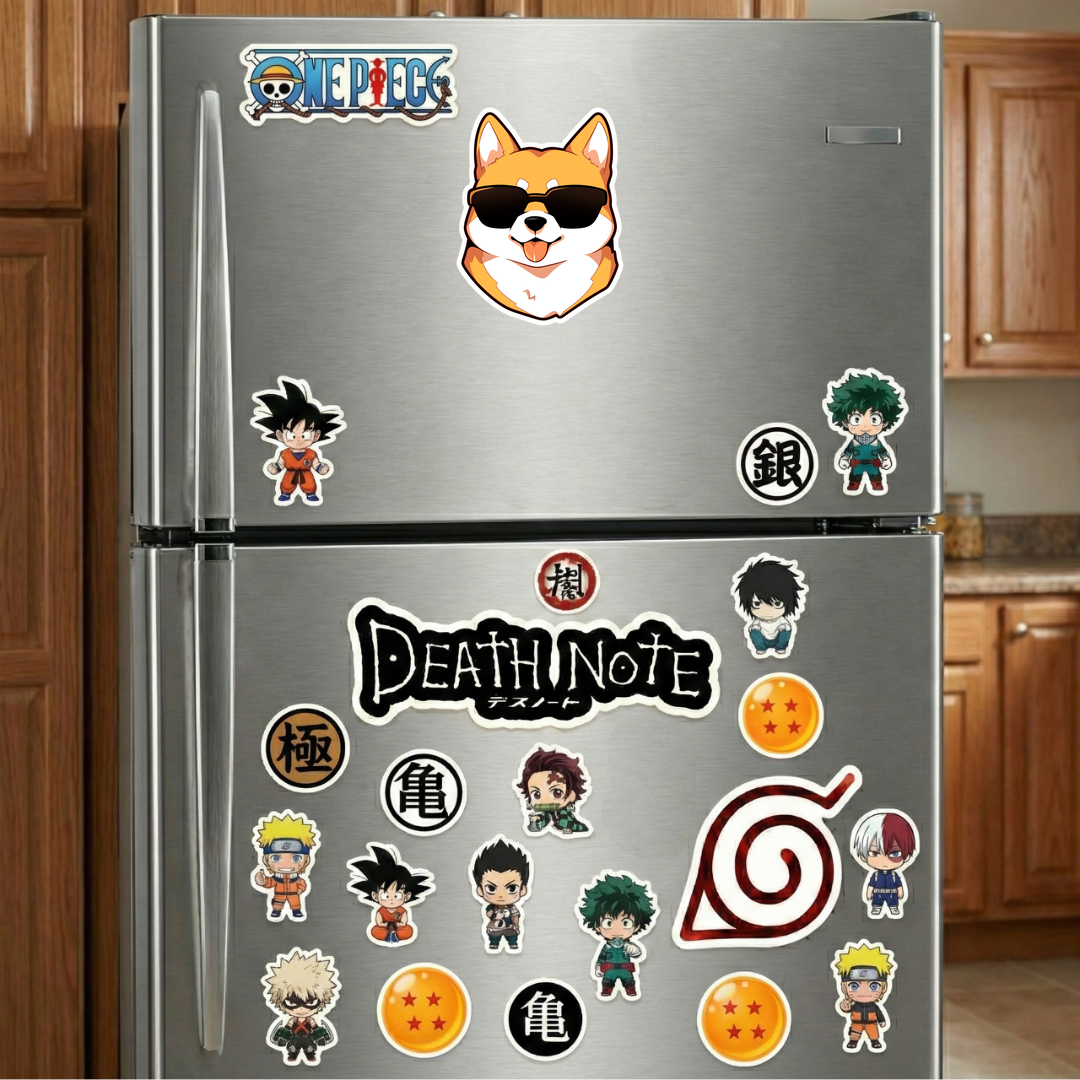 cool dog with glasses sticker
