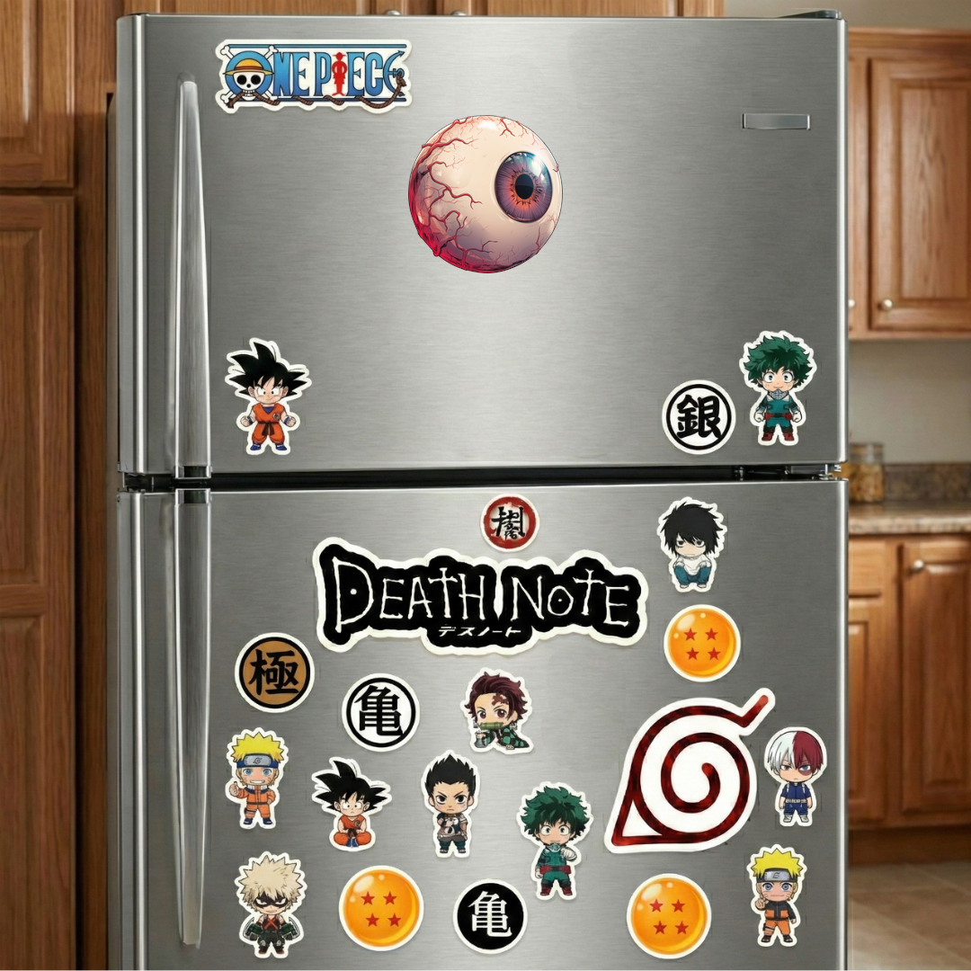 creepy eyeball halloween sticker
