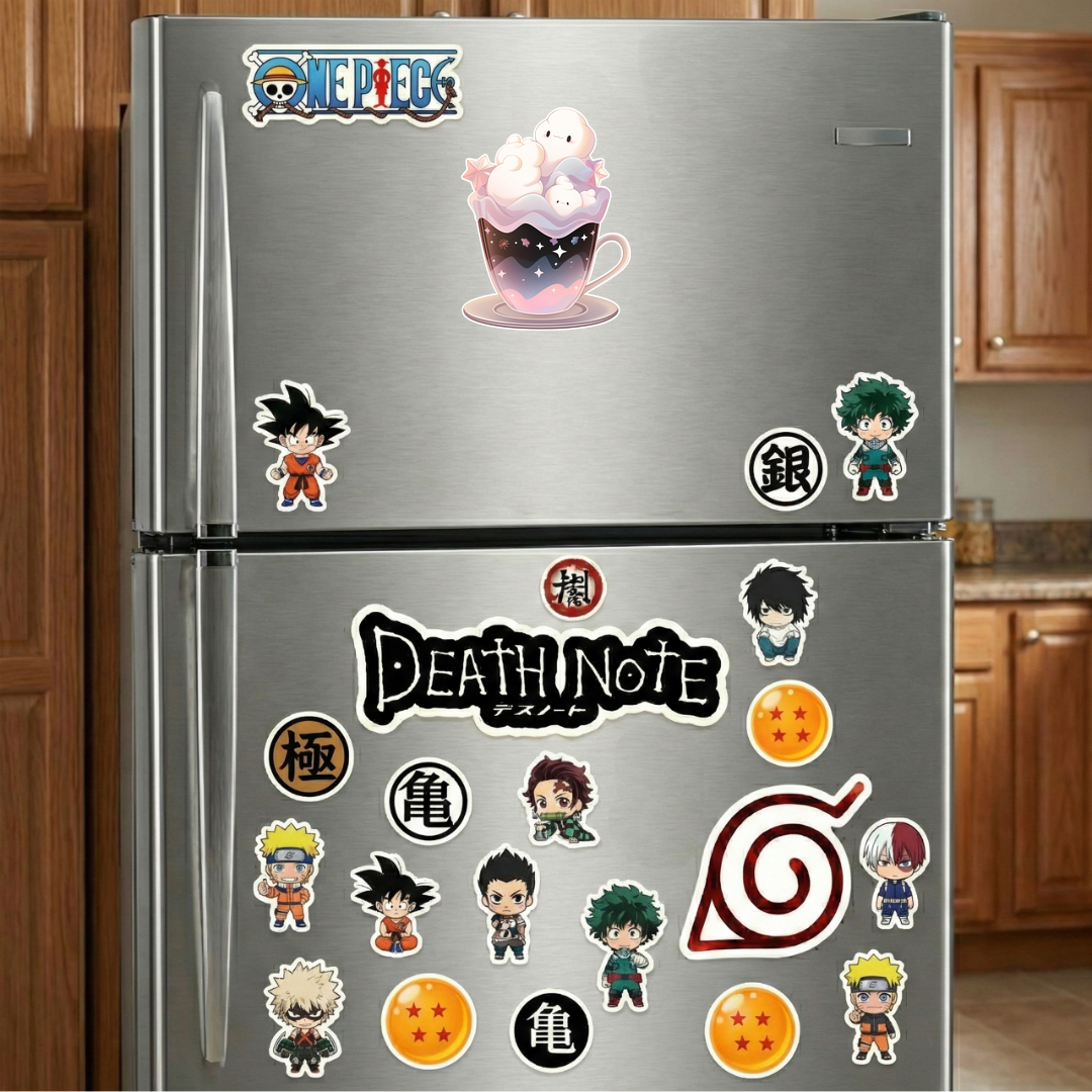 cup with cute marshmallows sticker