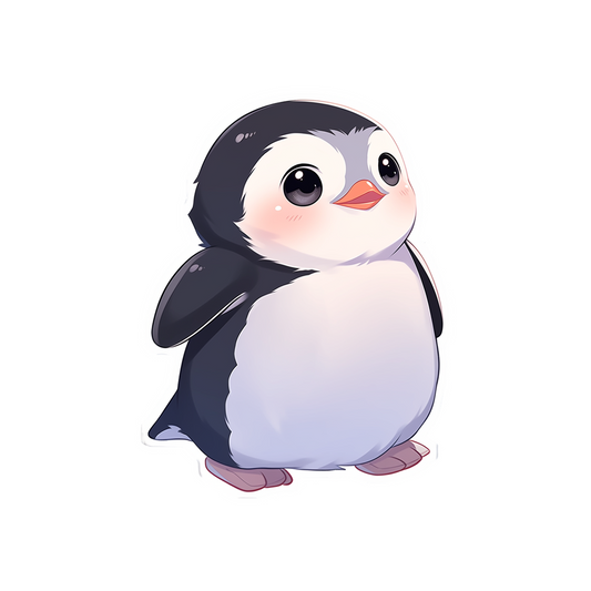 cute baby penguin sticker