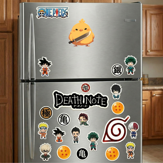 cute chicken knife menace sticker