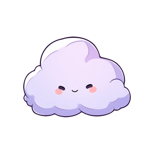 cute cloud smiling sticker