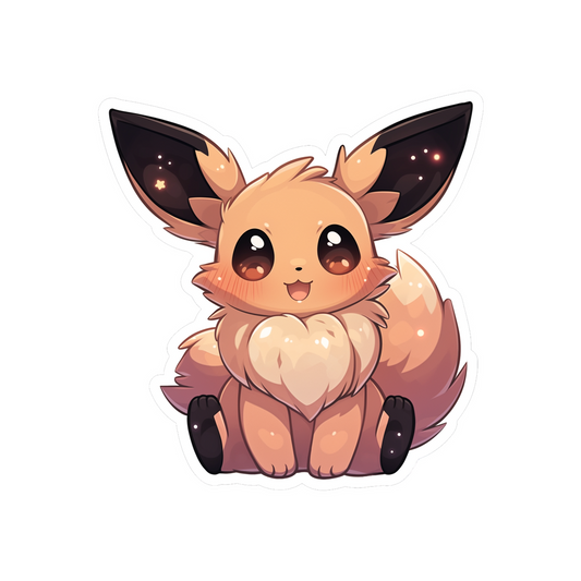 cute eevee pokemon sticker