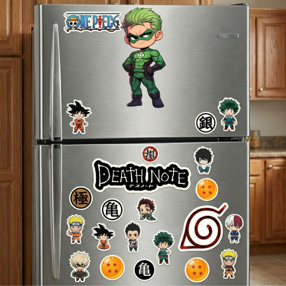 cute green lantern marvel sticker