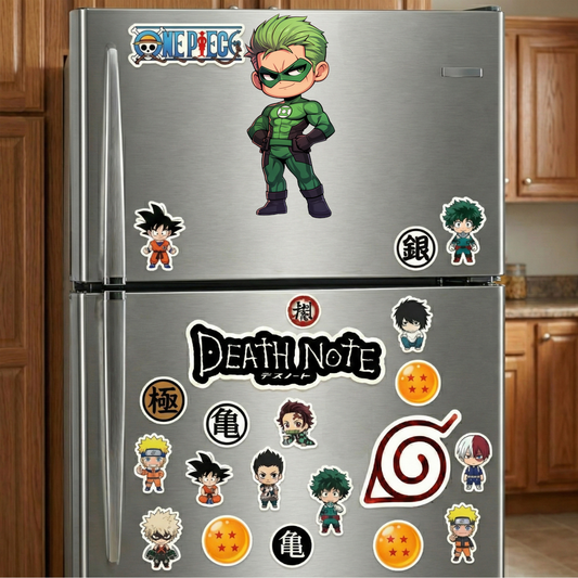 cute green lantern marvel sticker