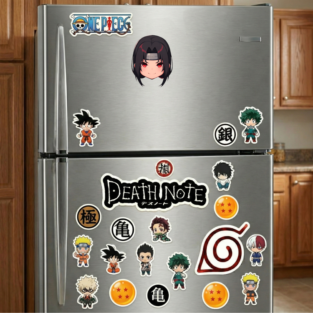 cute itachi head sticker