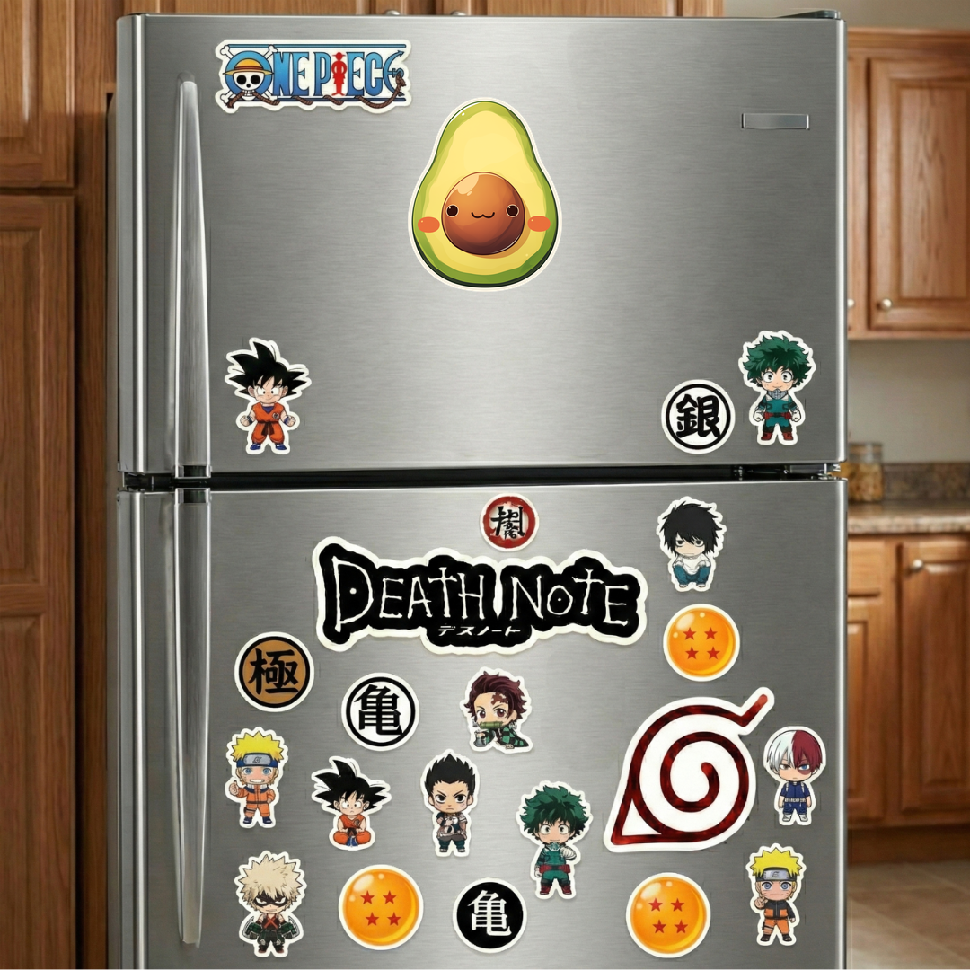 cute kawaii avocado sticker