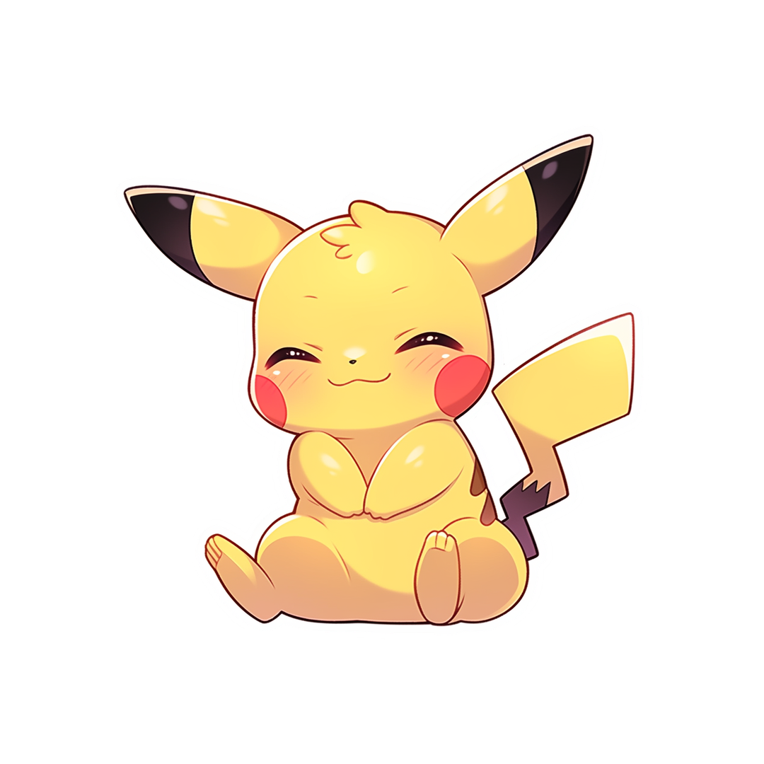 cute pokemon pikachu sticker