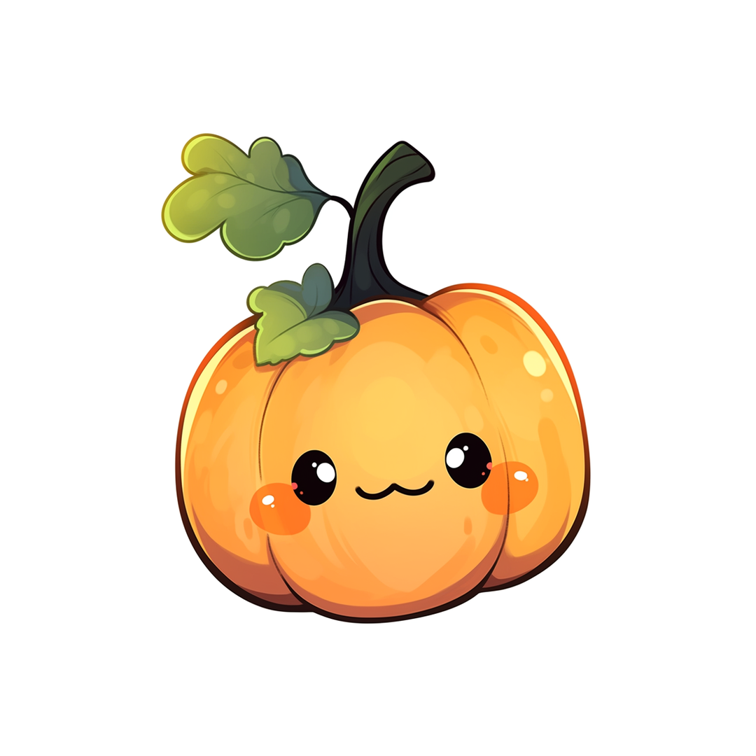cute pumpkin sticker