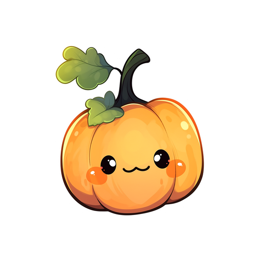 cute pumpkin sticker