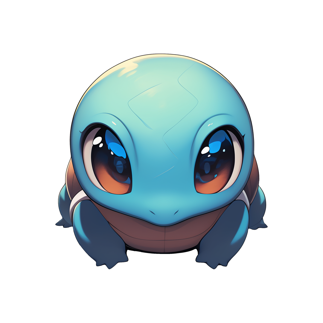cute squirtle pokemon sticker