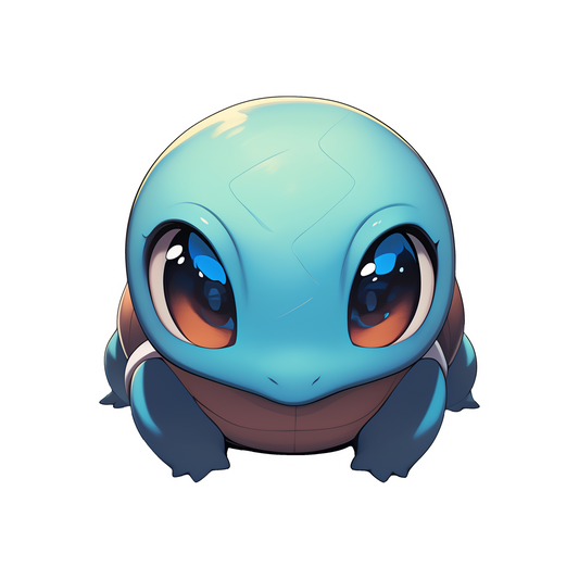 cute squirtle pokemon sticker