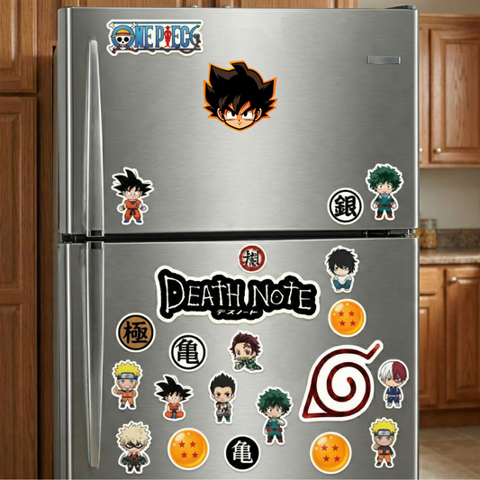 dbz goku head orange stroke sticker