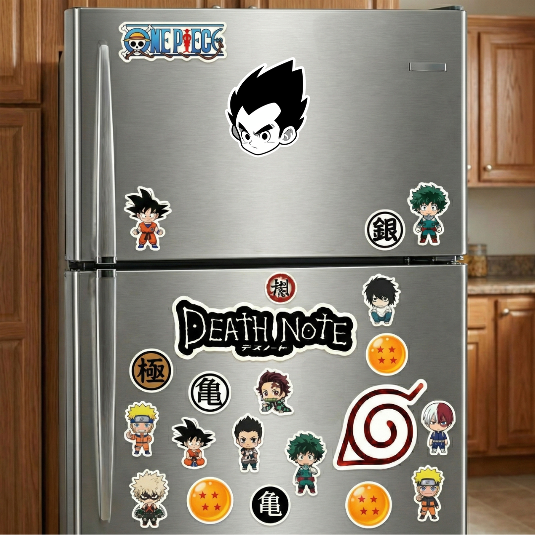 dbz kid vegeta black and white sticker