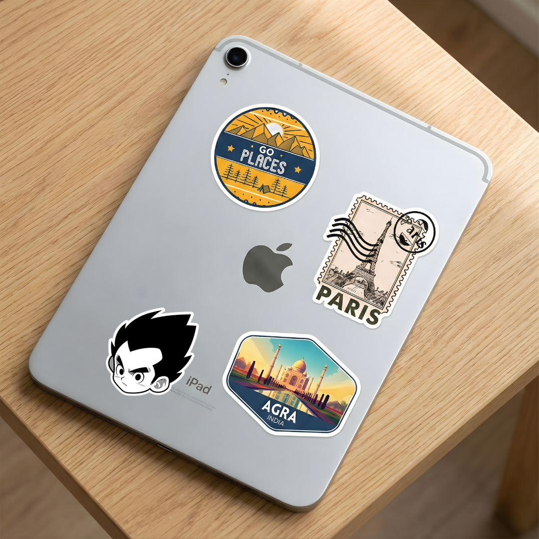dbz kid vegeta black and white sticker