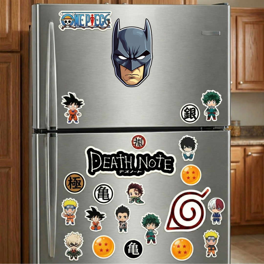dc batman head cartoon sticker