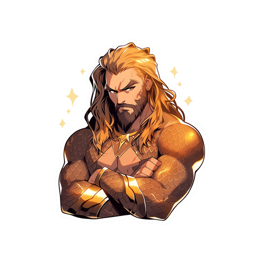 dc comics aesthetic aquaman sticker