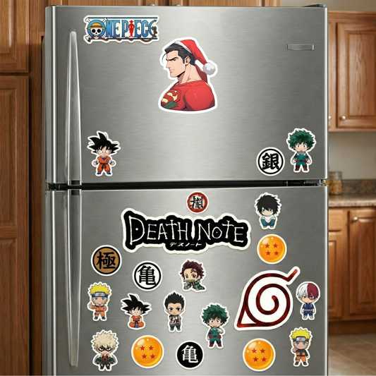 dc superman in christmas hat sticker