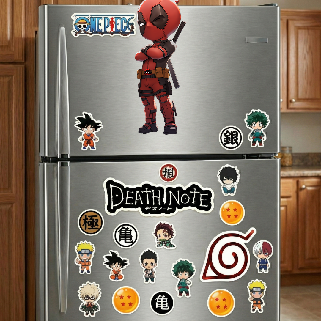 deadpool winking marvel sticker