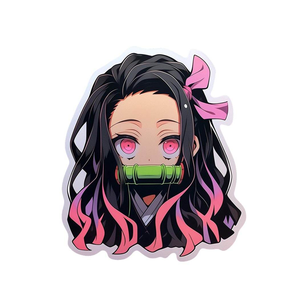 demon slayer nezuko aesthetic sticker