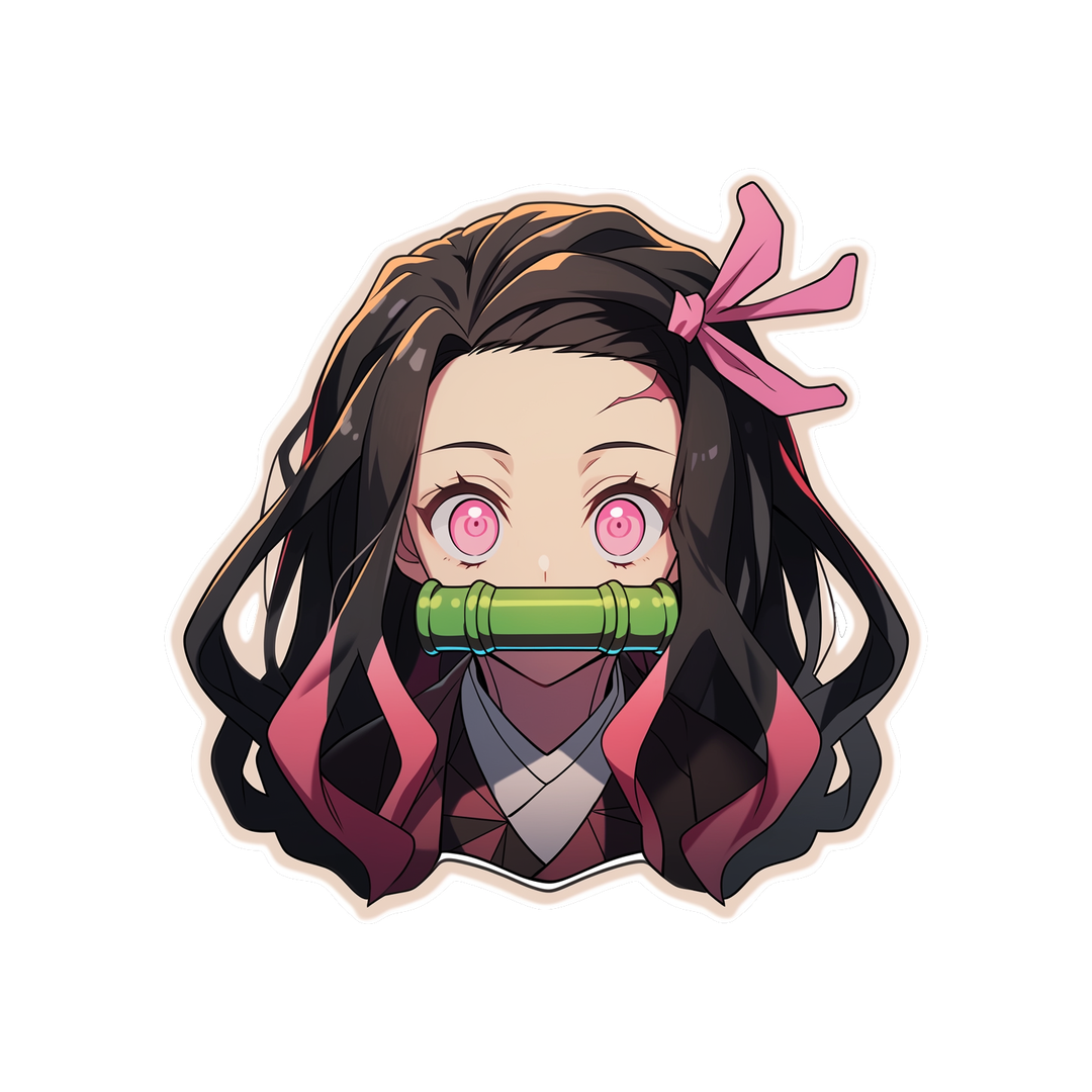 demon slayer nezuko kamado sticker