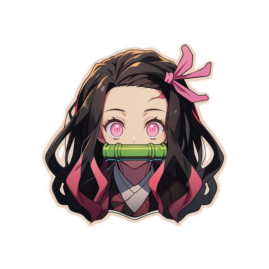 demon slayer nezuko kamado sticker