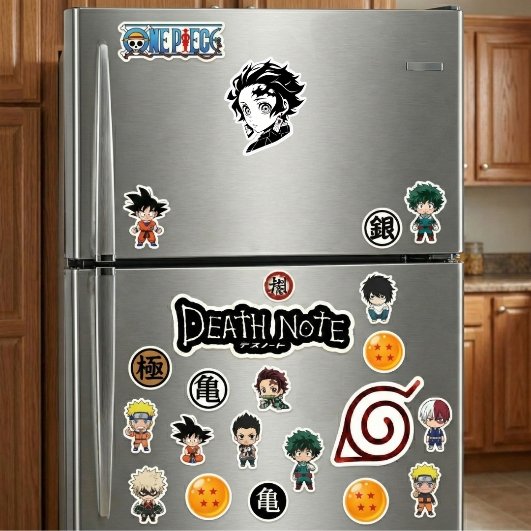 demon slayer tanjiro black white sticker