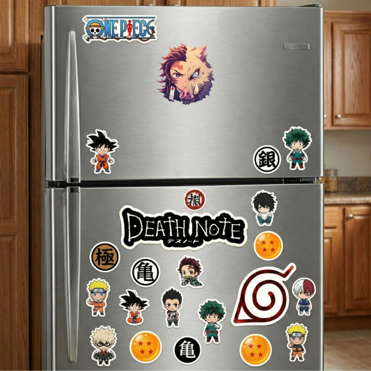 demon slayer tanjiro half inosuke sticker