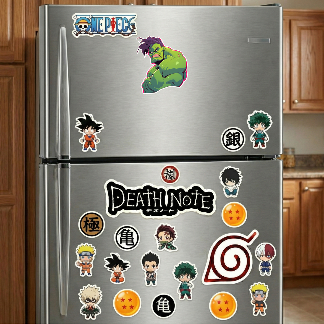 drawn angry hulk sticker