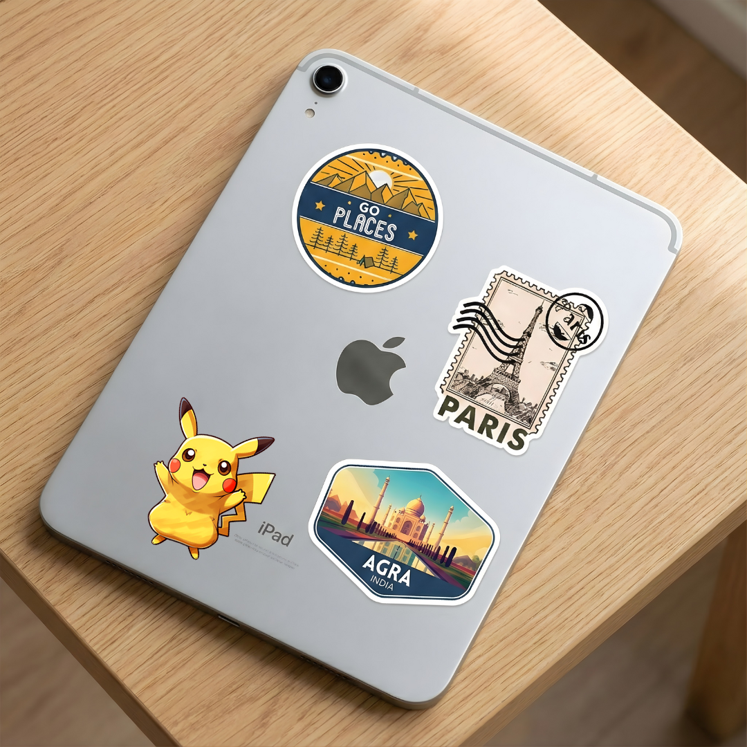 drawn happy pikachu pokemon sticker