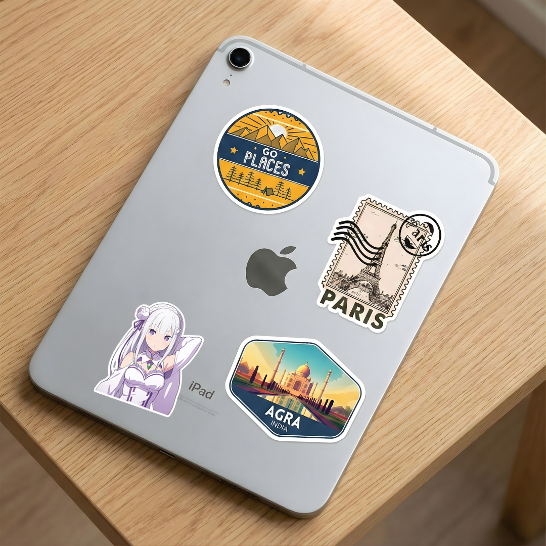 emilia re zero anime sticker