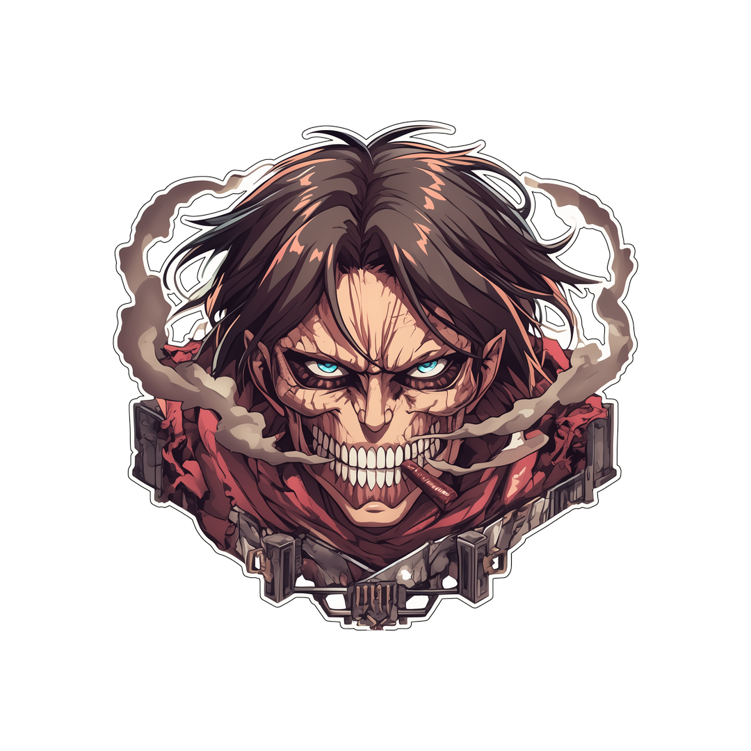 eren founding titan form sticker