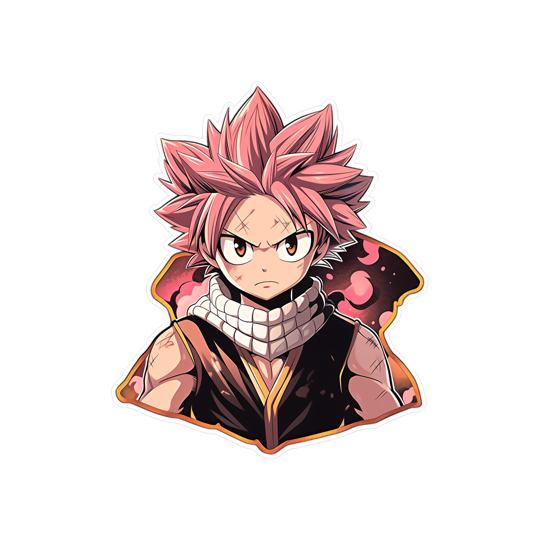 fairy tail aesthetic natsu dragneel sticker