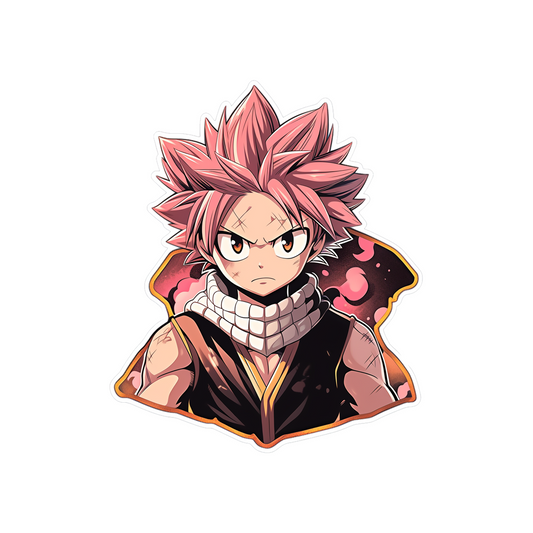 fairy tail aesthetic natsu dragneel sticker