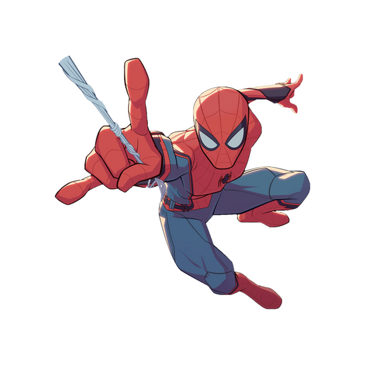 friendly neighborhood spider man sticker