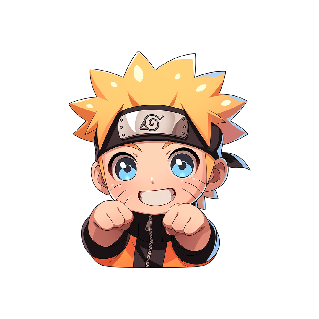 funny chibi naruto sticker