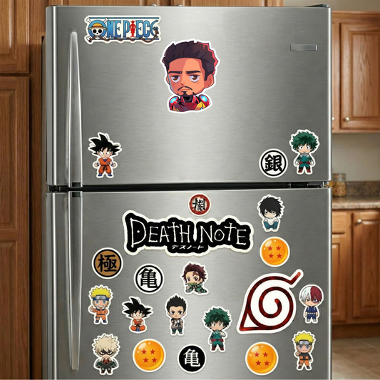 funny chibi tony stark sticker