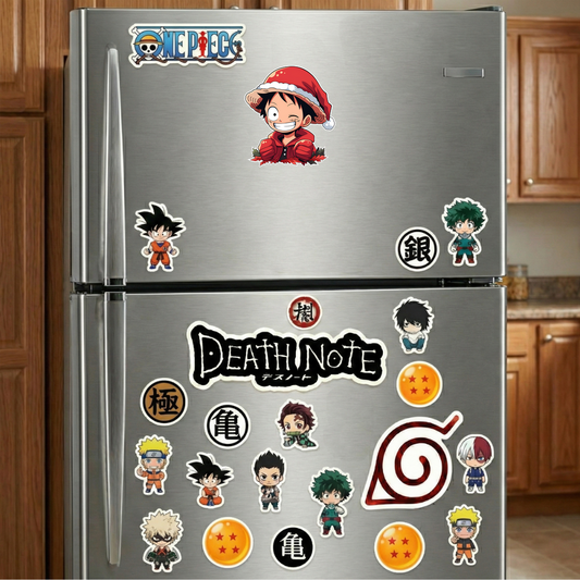 funny monkey d luffy in christmas outfit sticker