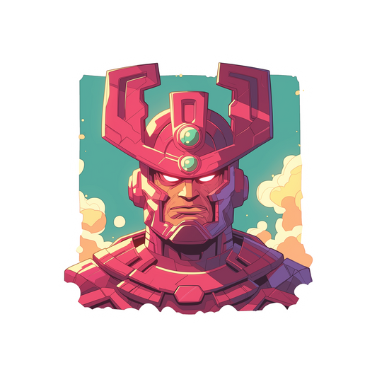 galactus comic villain sticker