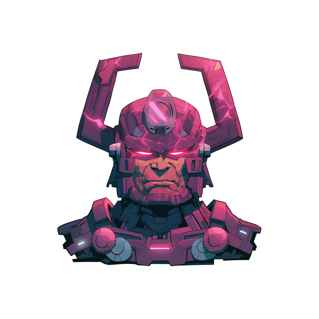 galactus marvel villain sticker