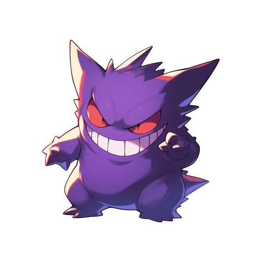 gengar shadow pokemon sticker