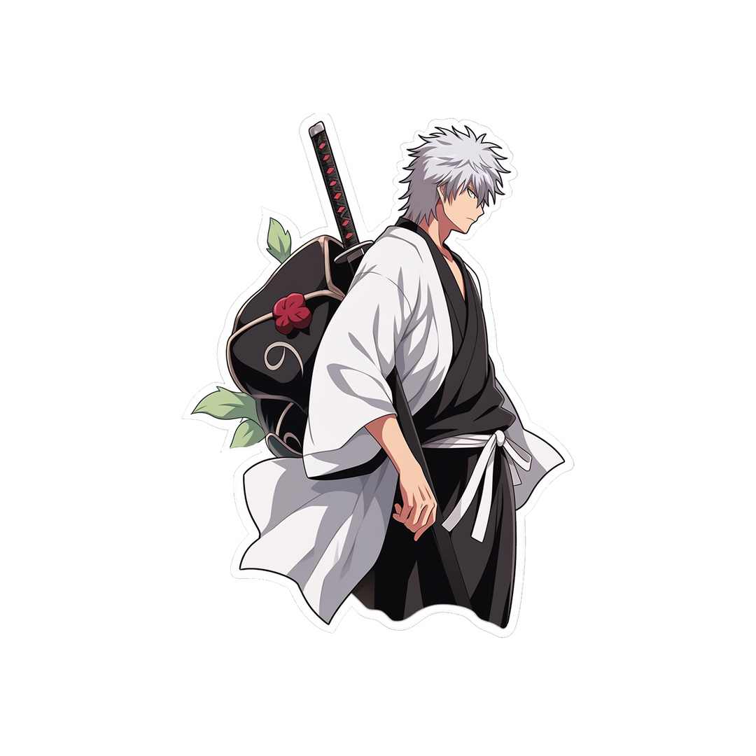 gintama sakata gintoki anime sticker