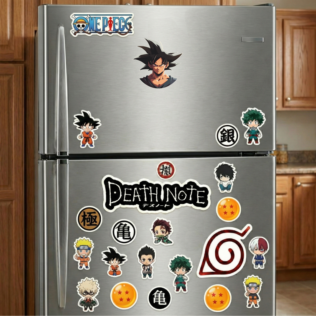 goku black hair determined look sticker