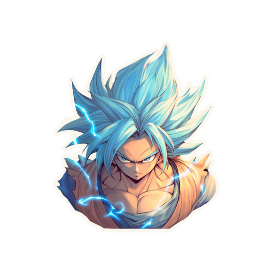 goku super saiyan blue dragon ball sticker